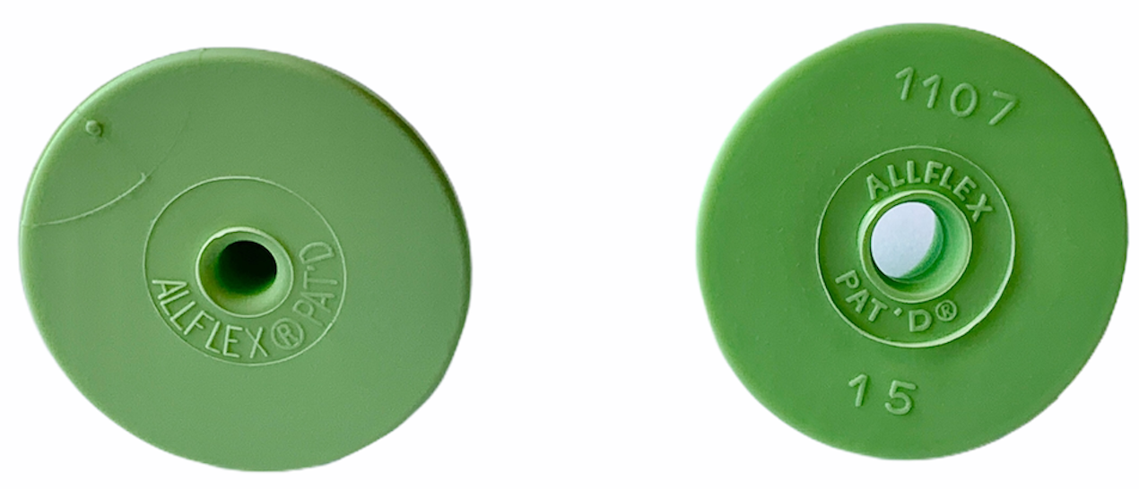 Ушни марки за неофициална идентификация – зелени Allflex
